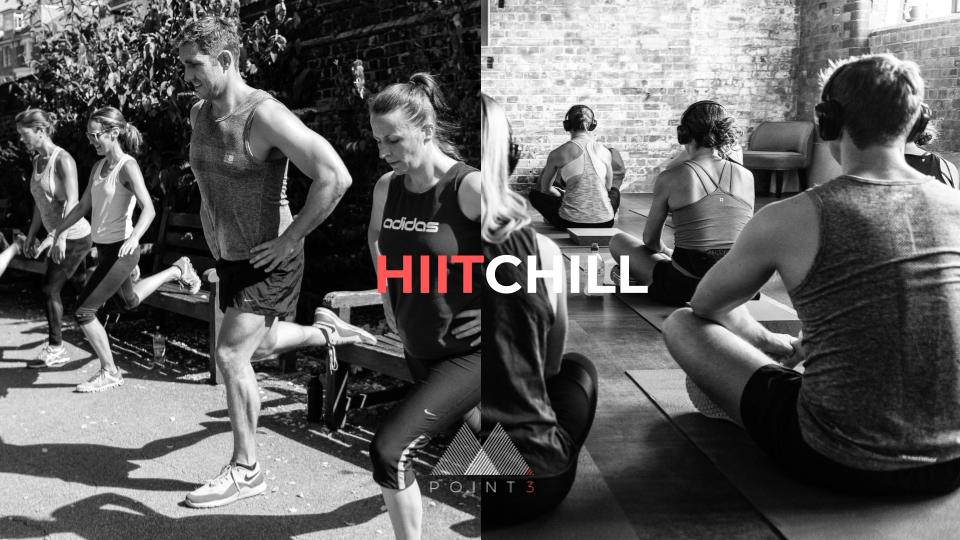 POINT3 Wellbeing HIIT+CHILL Uncovered